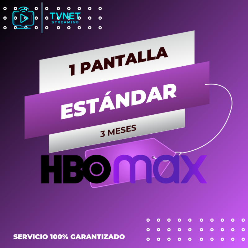 HBO Max Estándar Perfil