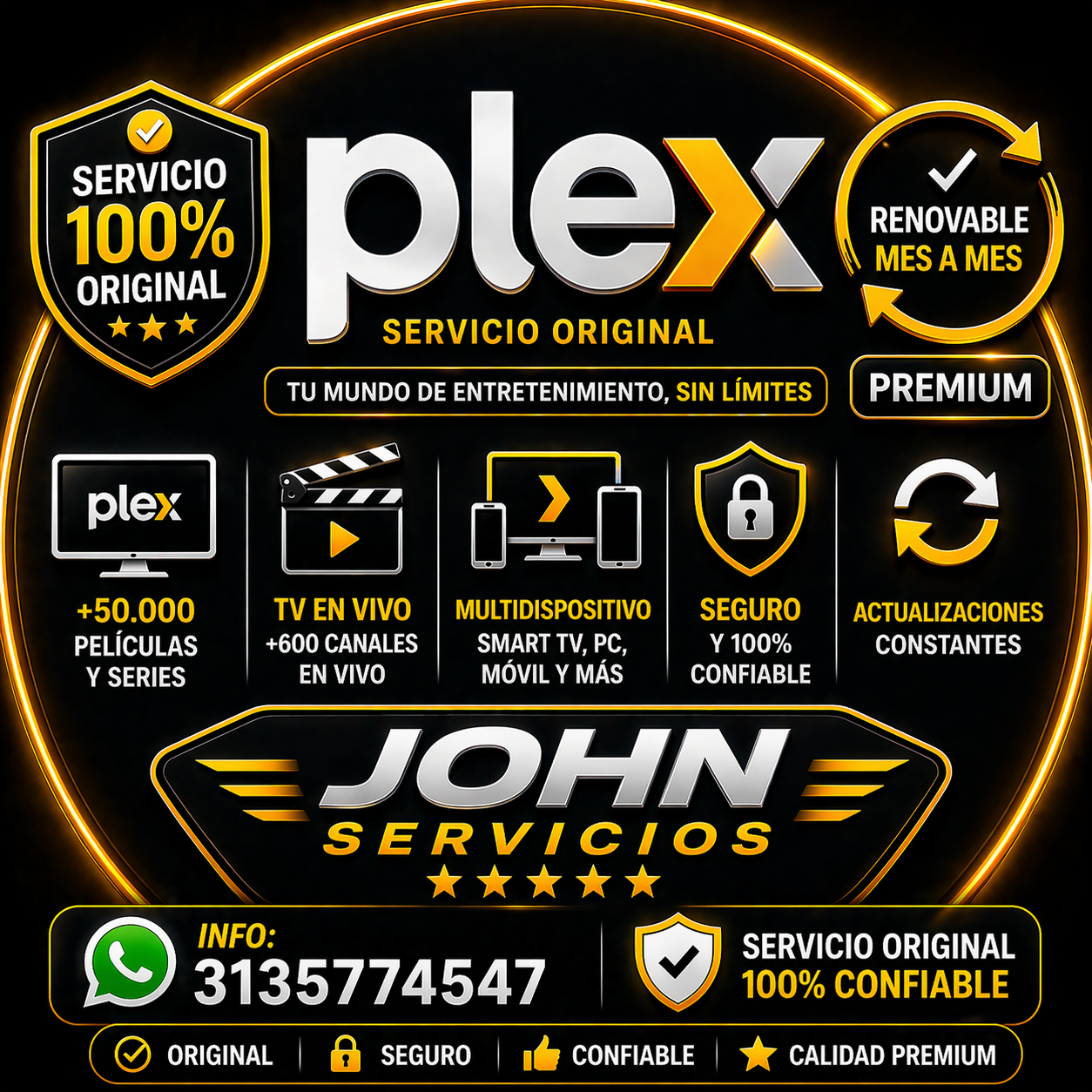 plex  premium completa