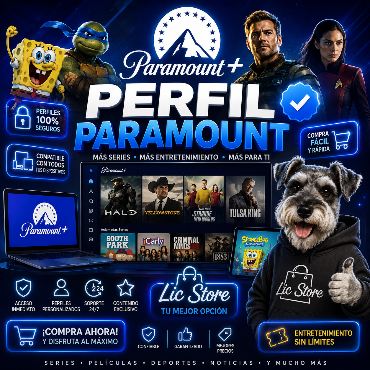 Perfil Paramount